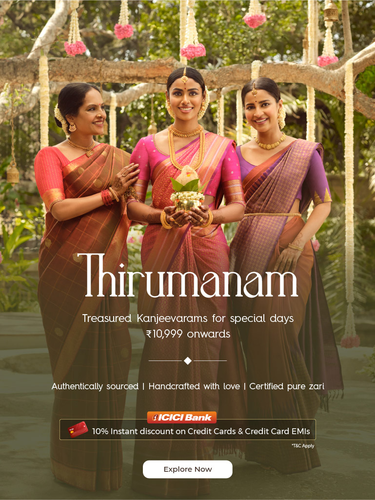 Thirumanam Special Sarees By Taneira